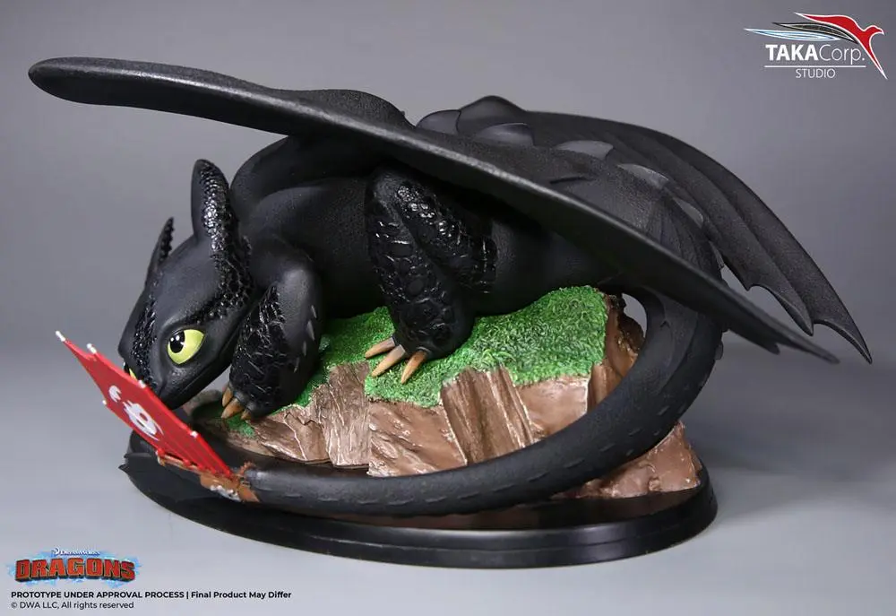 How To Train Your Dragon PVC Statue 1/8 Toothless 30 cm product photo