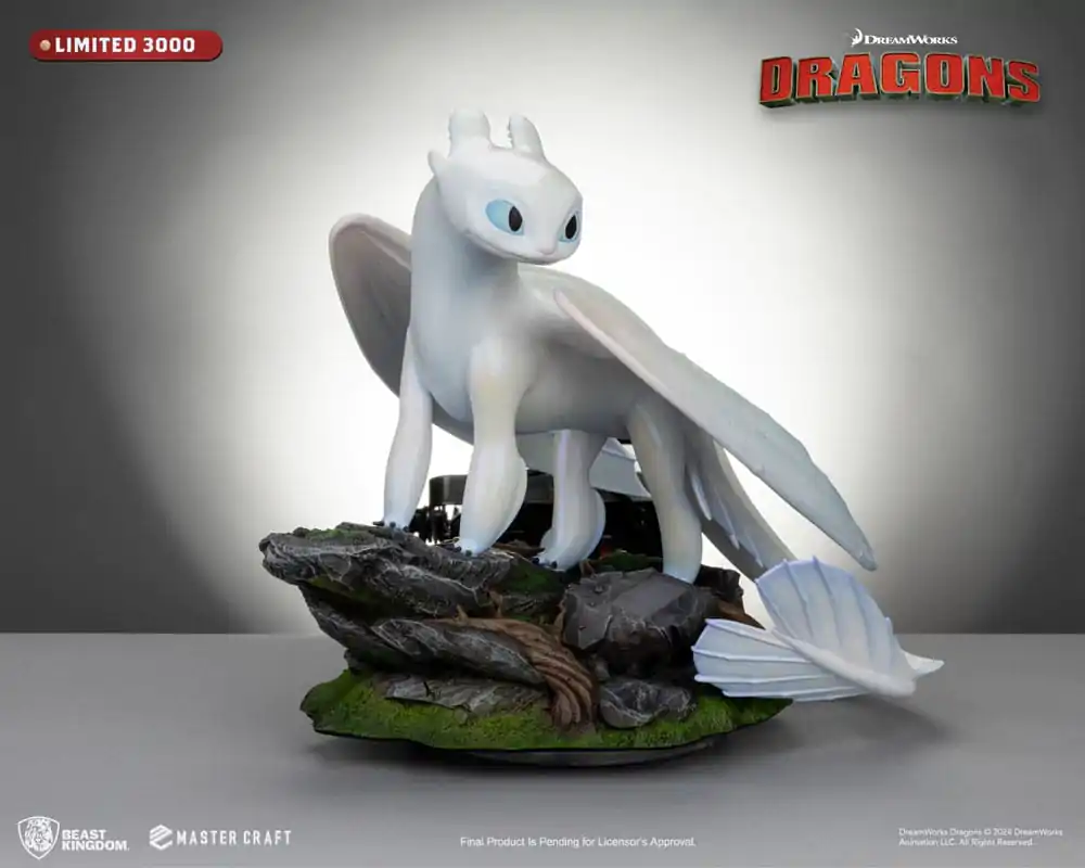 How To Train Your Dragon 3 Master Craft Statue Light Fury 29 cm product photo