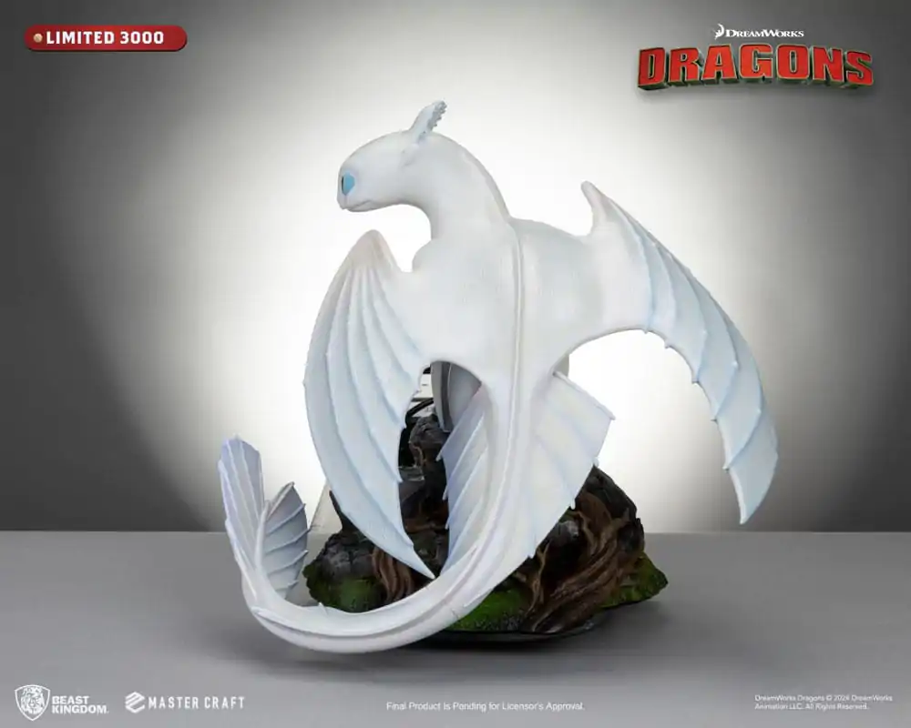 How To Train Your Dragon 3 Master Craft Statue Light Fury 29 cm product photo