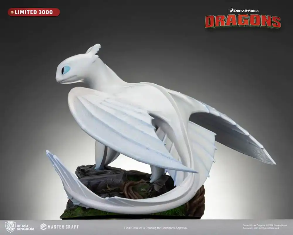 How To Train Your Dragon 3 Master Craft Statue Light Fury 29 cm termékfotó