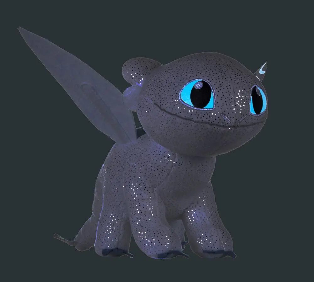 How to Train Your Dragon 3 Plush Figure Light Fury Glow In The Dark 32 cm product photo