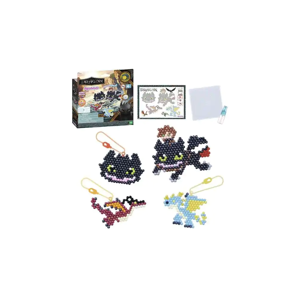 How To Train Your Dragon Aquabeads Craft kit key ring product photo