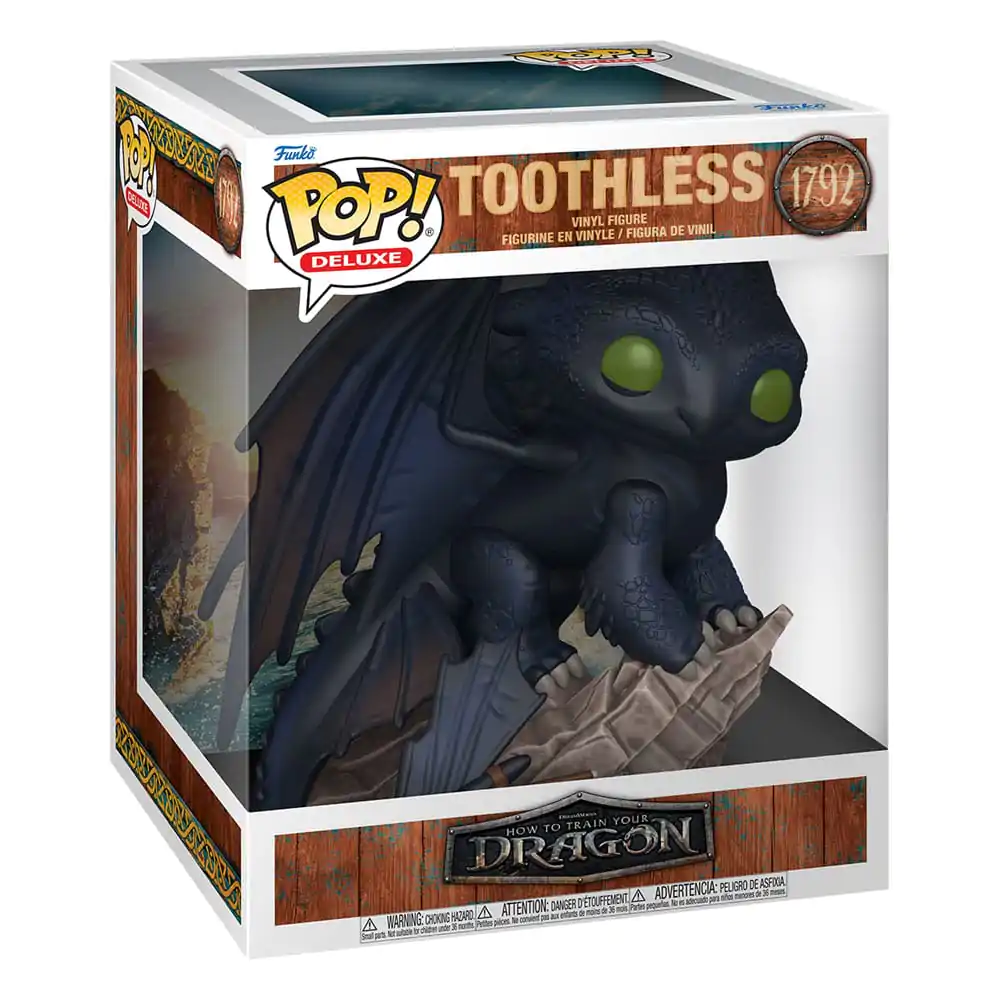 How to Train Your Dragon LAM Funko POP! Deluxe Vinyl Figure Toothless 16 cm product photo