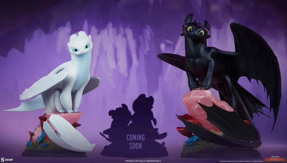 How To Train Your Dragon Statue Light Fury 26 cm product photo