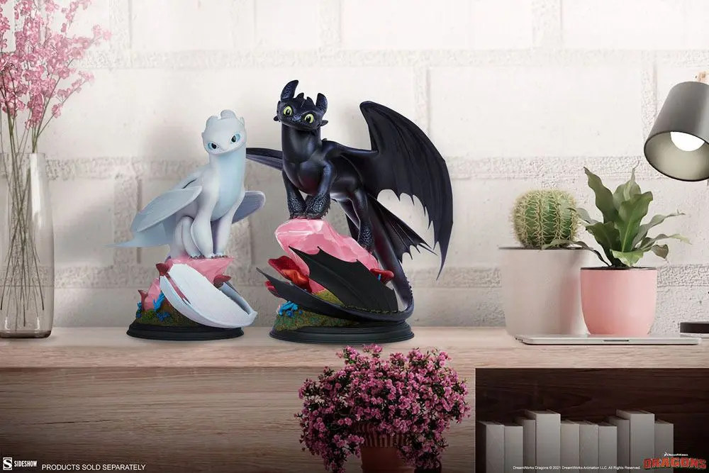 How To Train Your Dragon Statue Light Fury 26 cm product photo