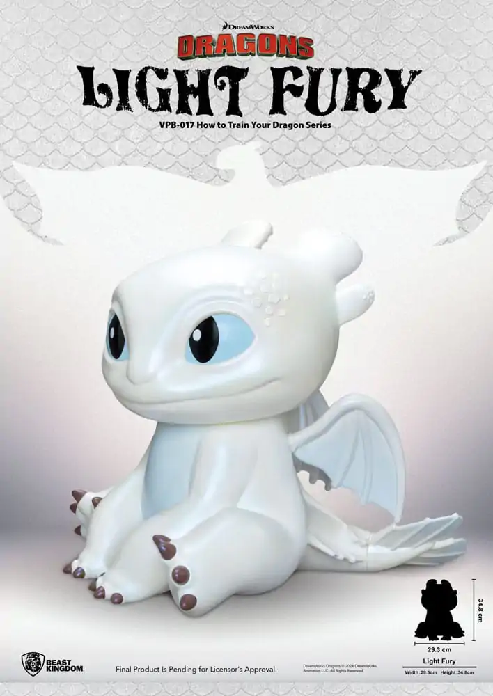 How to Train Your Dragon Funktional Figure Vinyl Light Fury 35 cm product photo