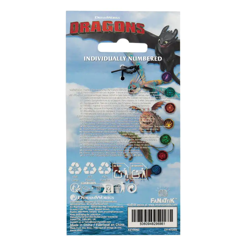 How to Train Your Dragon Keychain Night Fury Limited Edition product photo