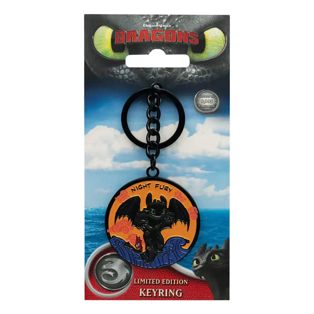 How to Train Your Dragon Keychain Night Fury Limited Edition product photo