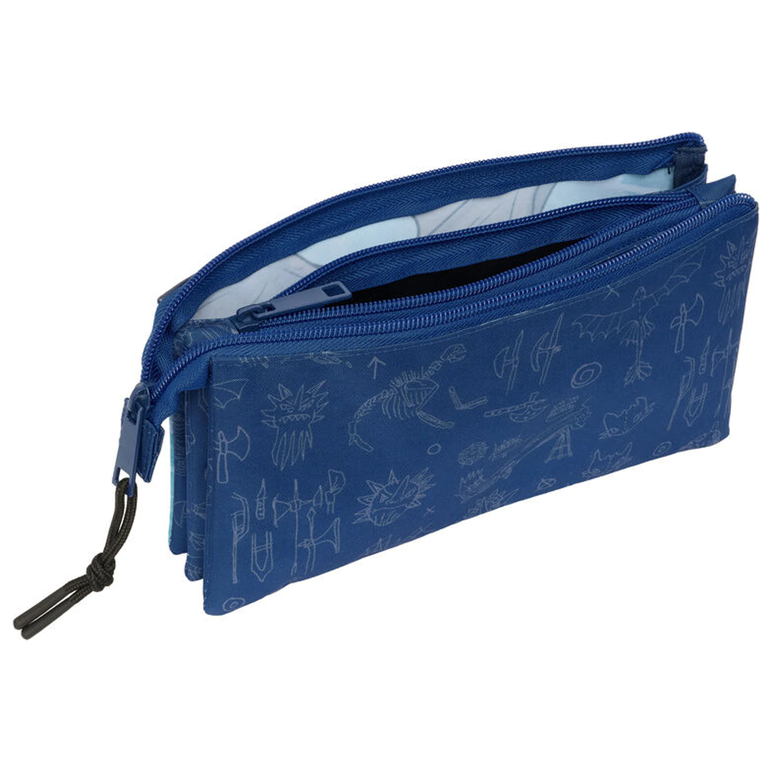 How to Train Your Dragon triple pencil case product photo