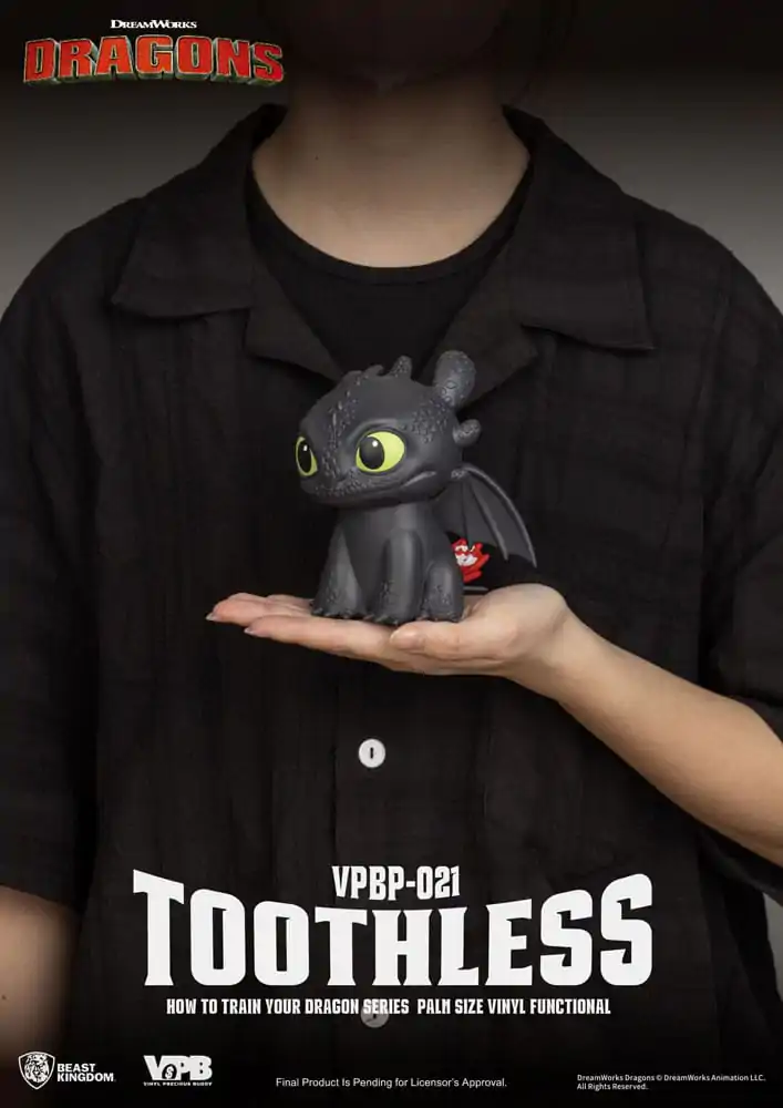 How to Train Your Dragon Piggy Vinyl Bank Toothless 12 cm product photo