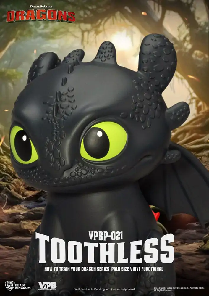 How to Train Your Dragon Piggy Vinyl Bank Toothless 12 cm product photo