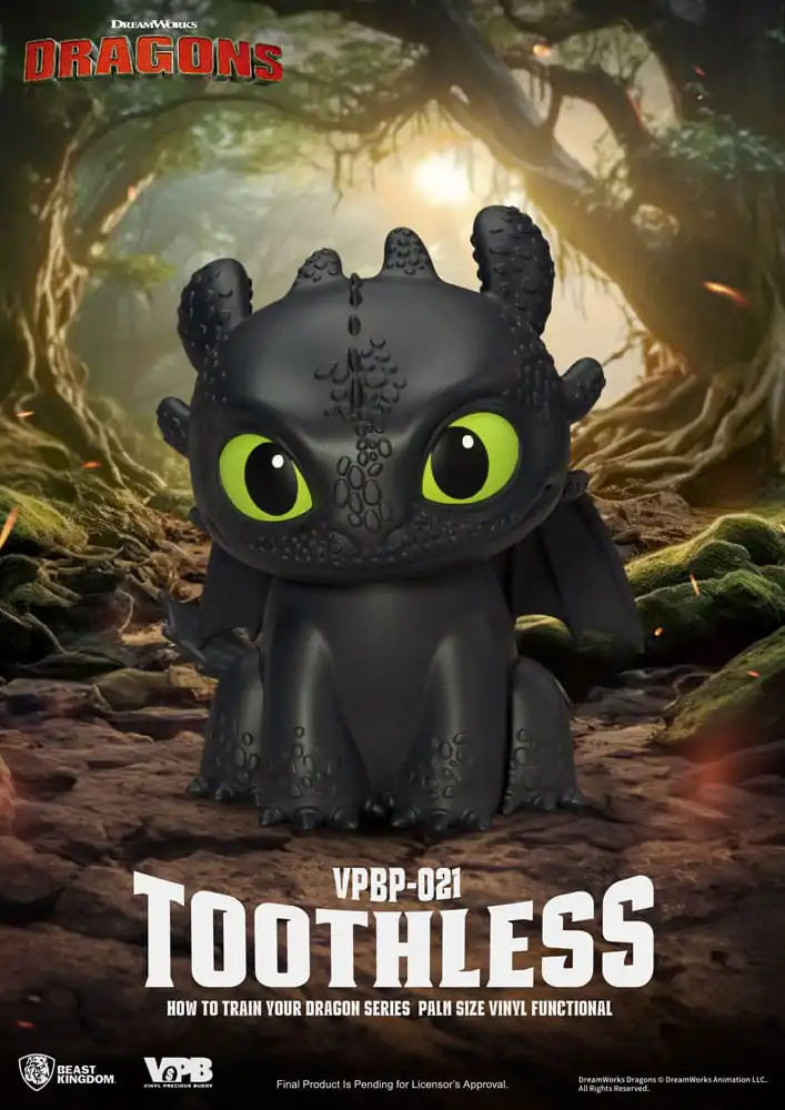 How to Train Your Dragon Piggy Vinyl Bank Toothless 12 cm product photo