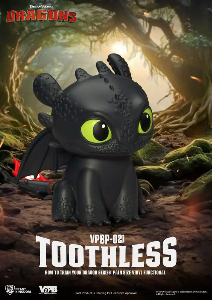 How to Train Your Dragon Piggy Vinyl Bank Toothless 12 cm product photo