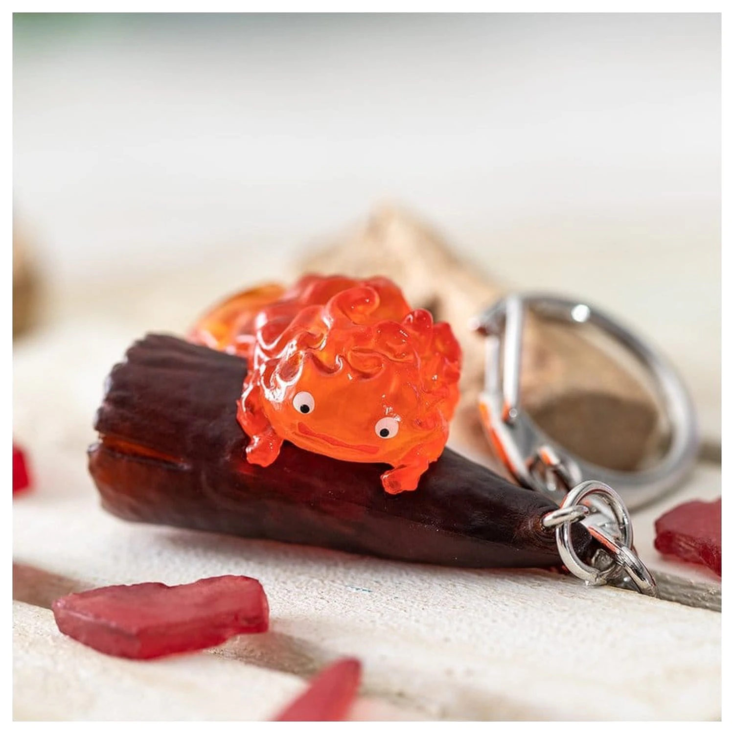 Howl's Moving Castle 3D Keychain Calcifer product photo