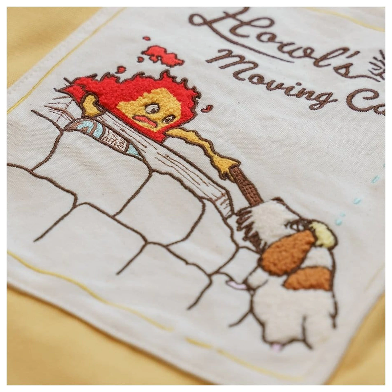 Howl's Moving Castle Tote Bag Calcifer & Heen product photo