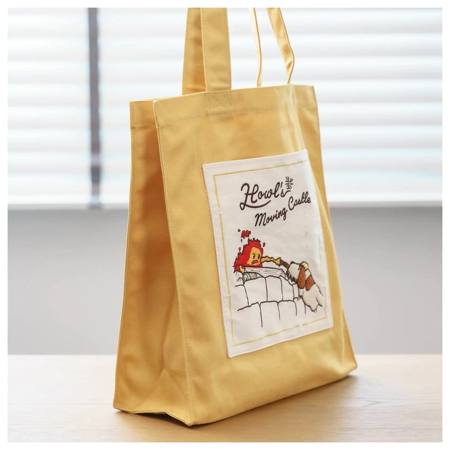 Howl's Moving Castle Tote Bag Calcifer & Heen product photo
