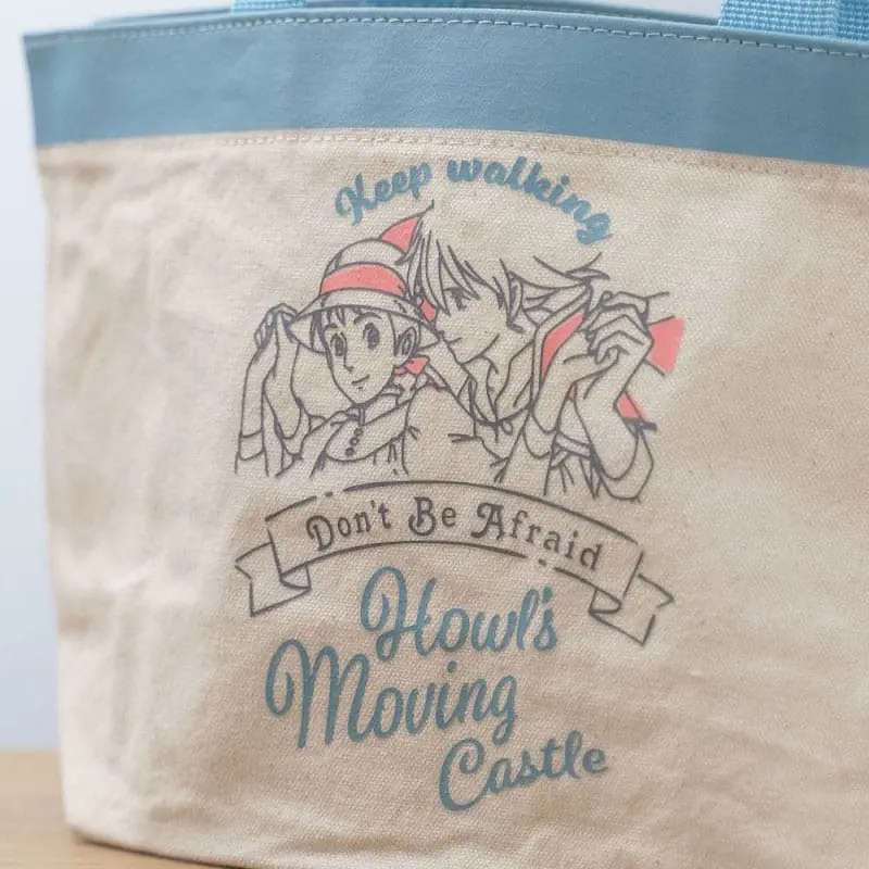 Howl's Moving Castle Cloth Lunch Bag Don't Be Afraid termékfotó