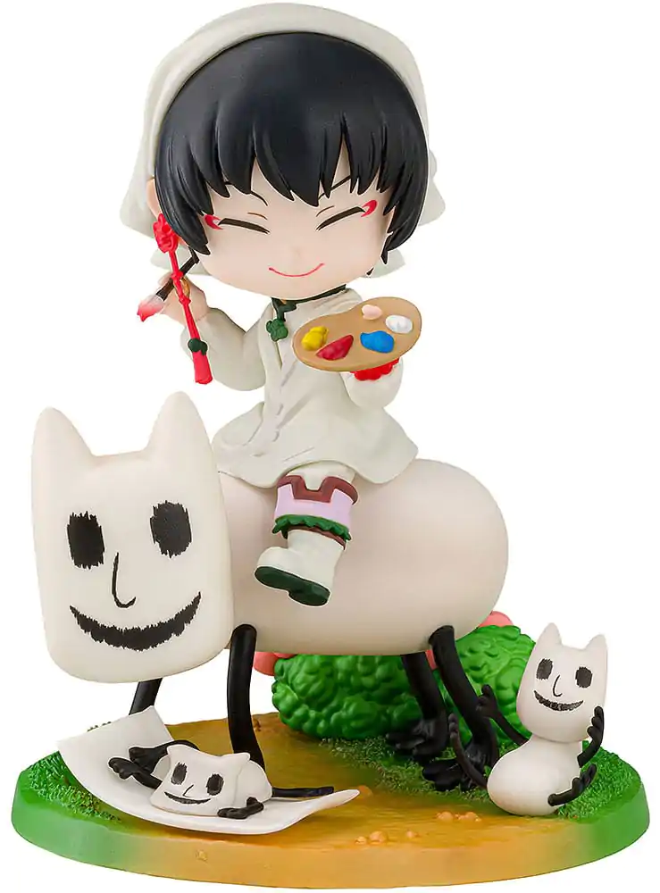 Hozuki no Reitetsu Hakotoniwa PVC Statue Hakotoniwa Hakutaku &amp; Mao Hao Hao 12 cm product photo