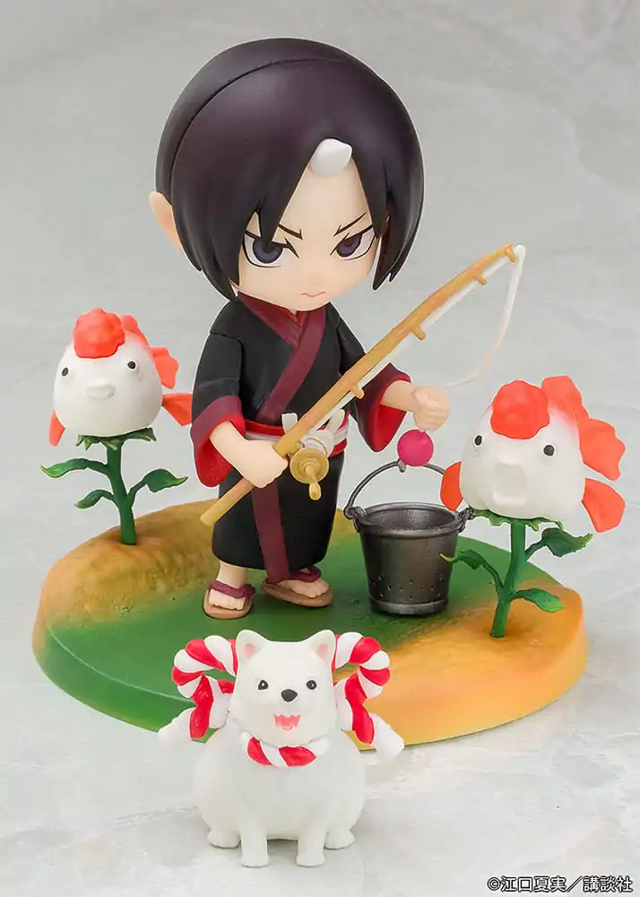 Hozuki no Reitetsu Hakotoniwa PVC Statue Hozuki & Shiro 11 cm termékfotó