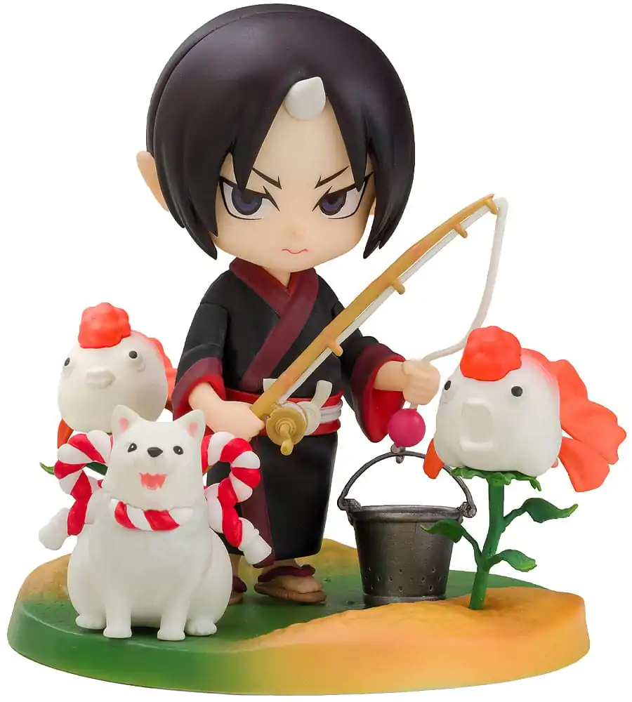 Hozuki no Reitetsu Hakotoniwa PVC Statue Hozuki & Shiro 11 cm termékfotó