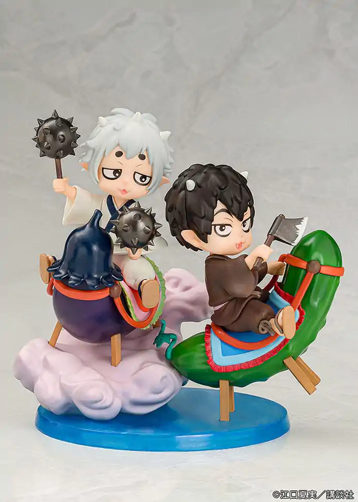 Hozuki no Reitetsu Hakotoniwa PVC Statue Karauri & Nasubi 12 cm termékfotó