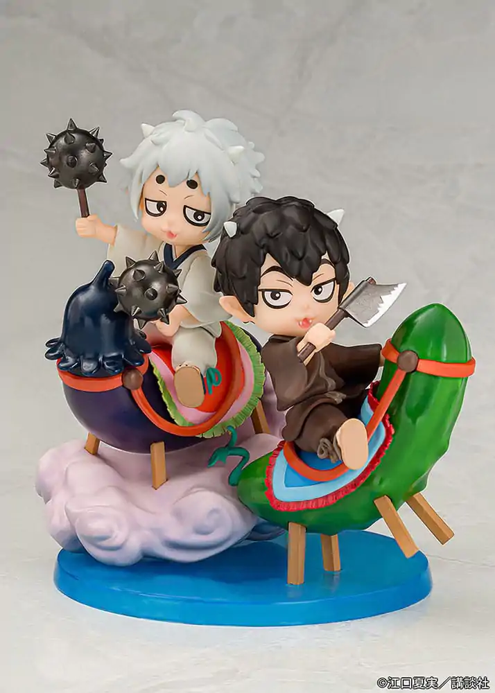 Hozuki no Reitetsu Hakotoniwa PVC Statue Karauri & Nasubi 12 cm termékfotó