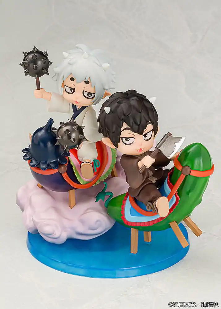 Hozuki no Reitetsu Hakotoniwa PVC Statue Karauri & Nasubi 12 cm termékfotó