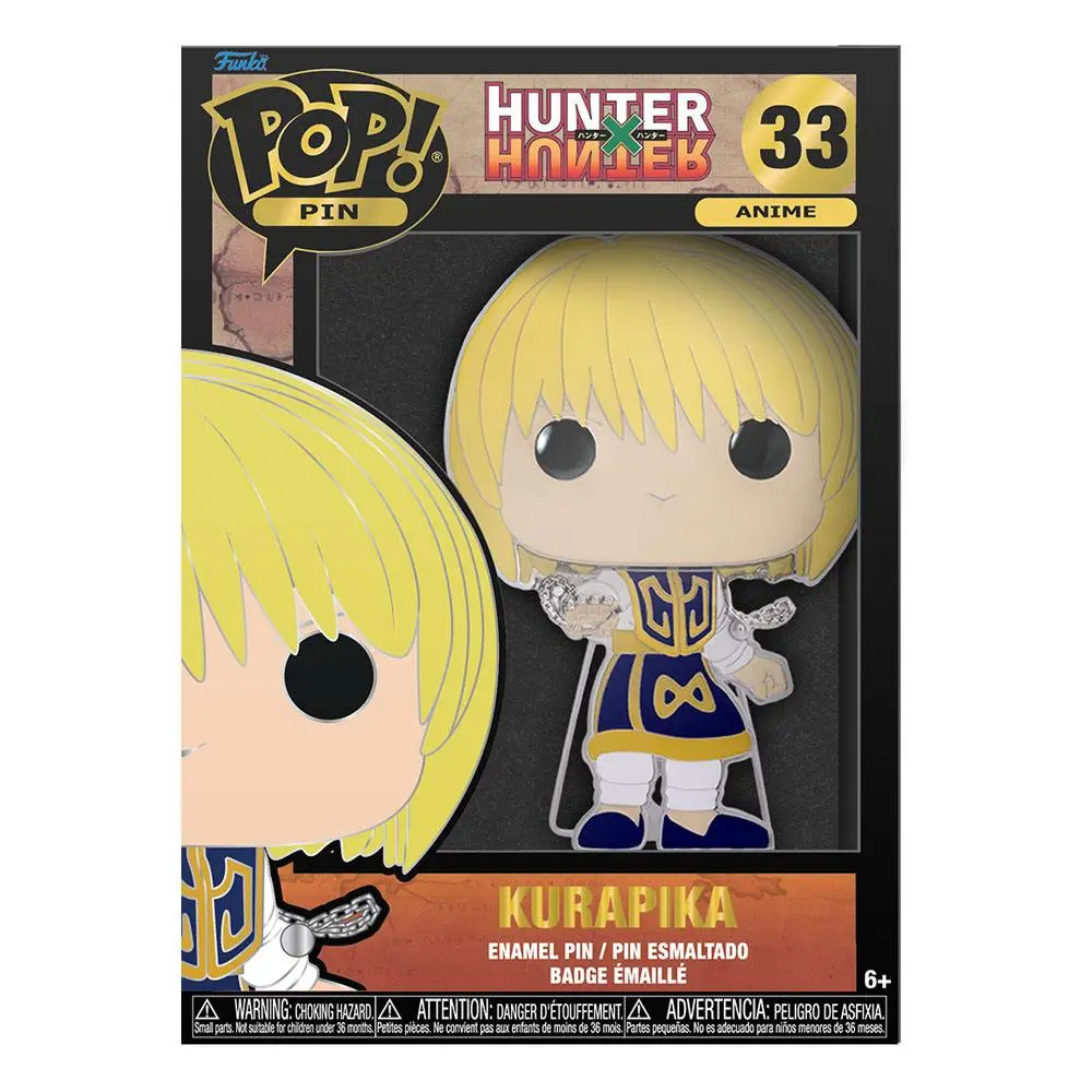 Hunter & Hunter POP! Enamel Pin Kurapika 10 cm termékfotó