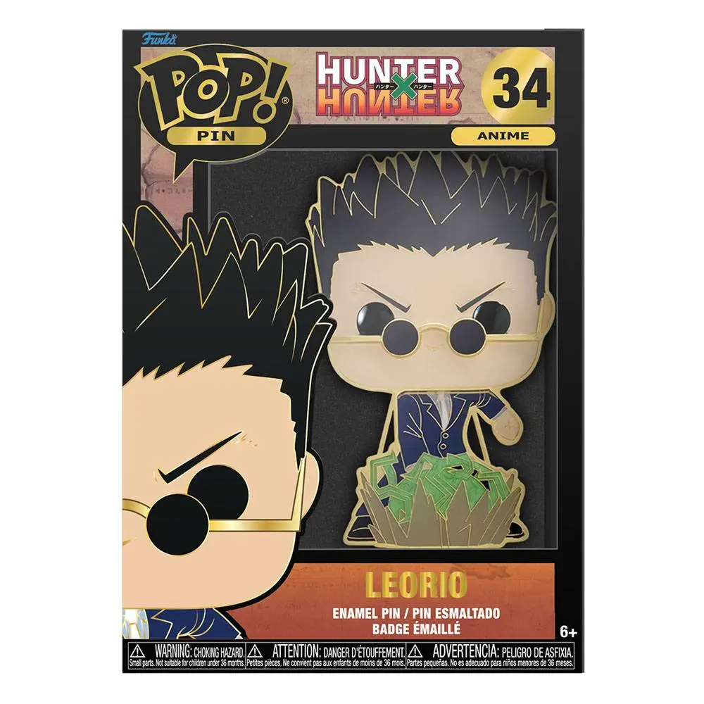 Hunter & Hunter POP! Enamel Pin Leorio 10 cm termékfotó