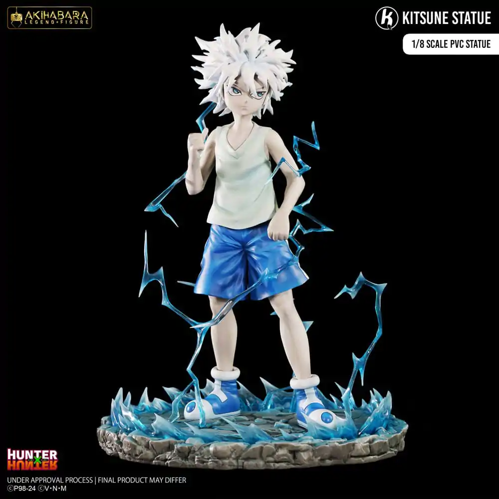 Hunter × Hunter Akihabara Legend Figure PVC Statue 1/8 Kirua (God Speed Mode) 21 cm termékfotó