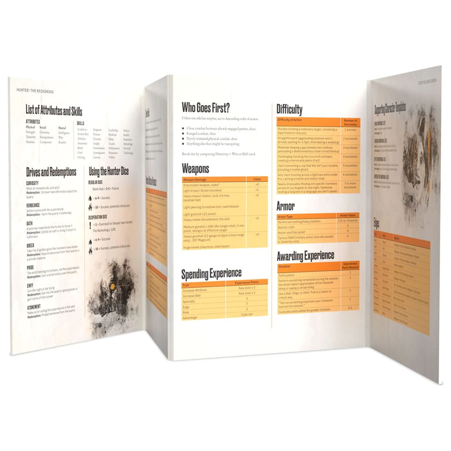 Hunter: The Reckoning 5th Edition RPG Storyteller's Screen Kit *Englische Version* product photo