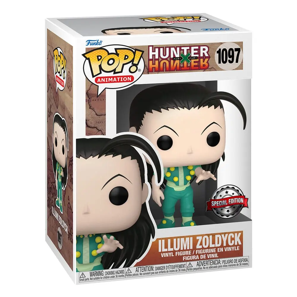 Hunter x Hunter POP! Animation Vinyl Figure Illumi Zoldyck 9 cm termékfotó