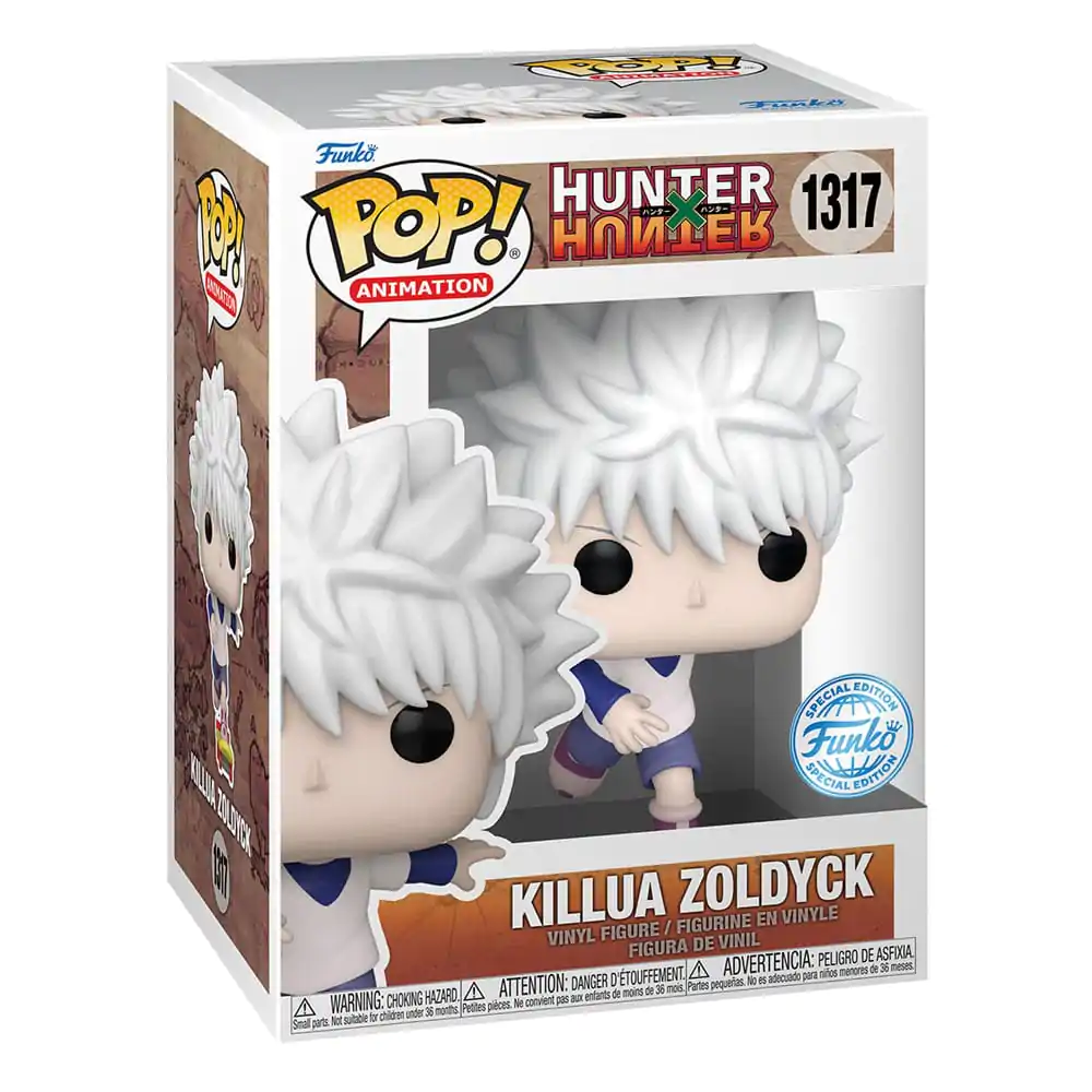 Hunter x Hunter POP! Animation Vinyl Figures Killua w/Skateboard 9 cm termékfotó