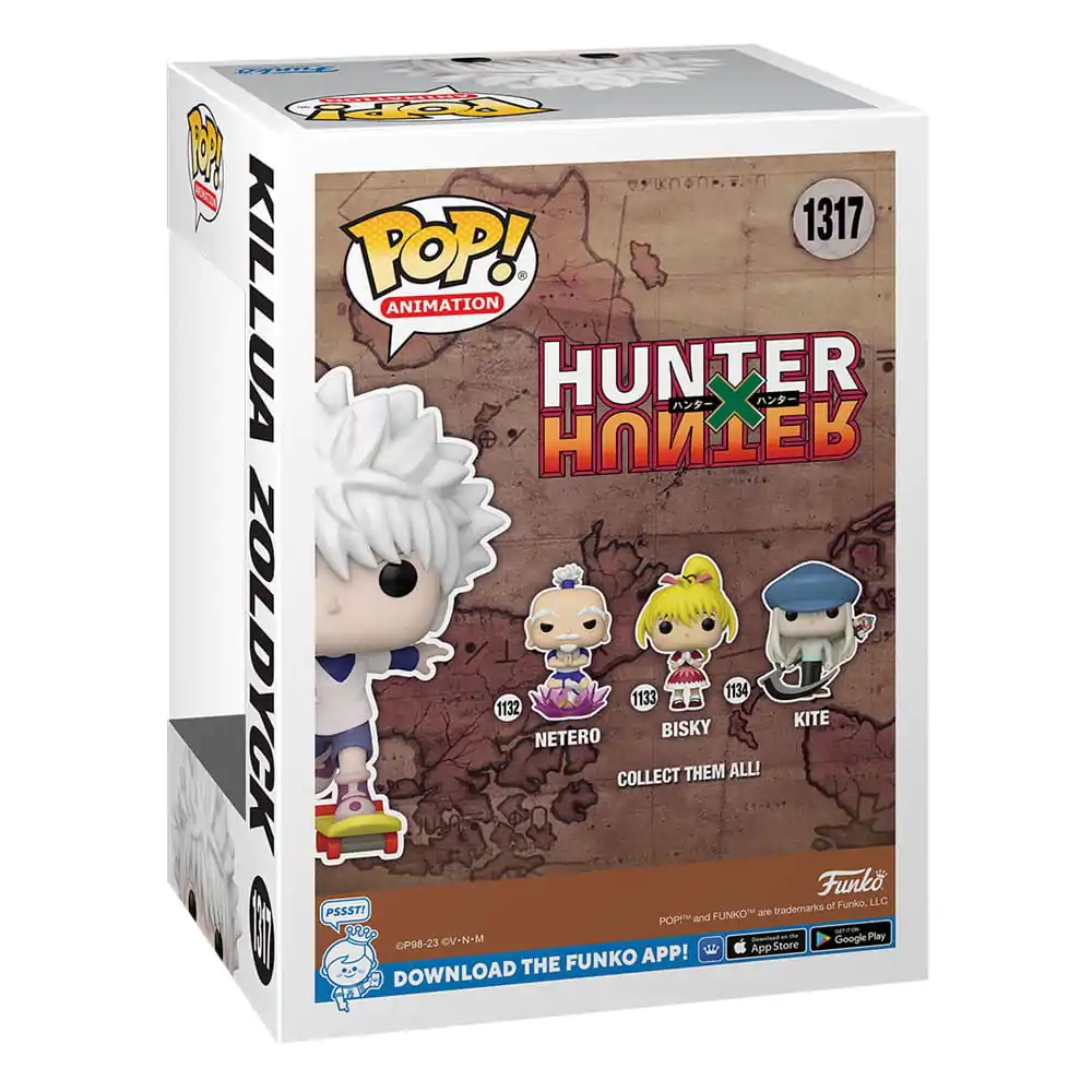 Hunter x Hunter POP! Animation Vinyl Figures Killua w/Skateboard 9 cm termékfotó