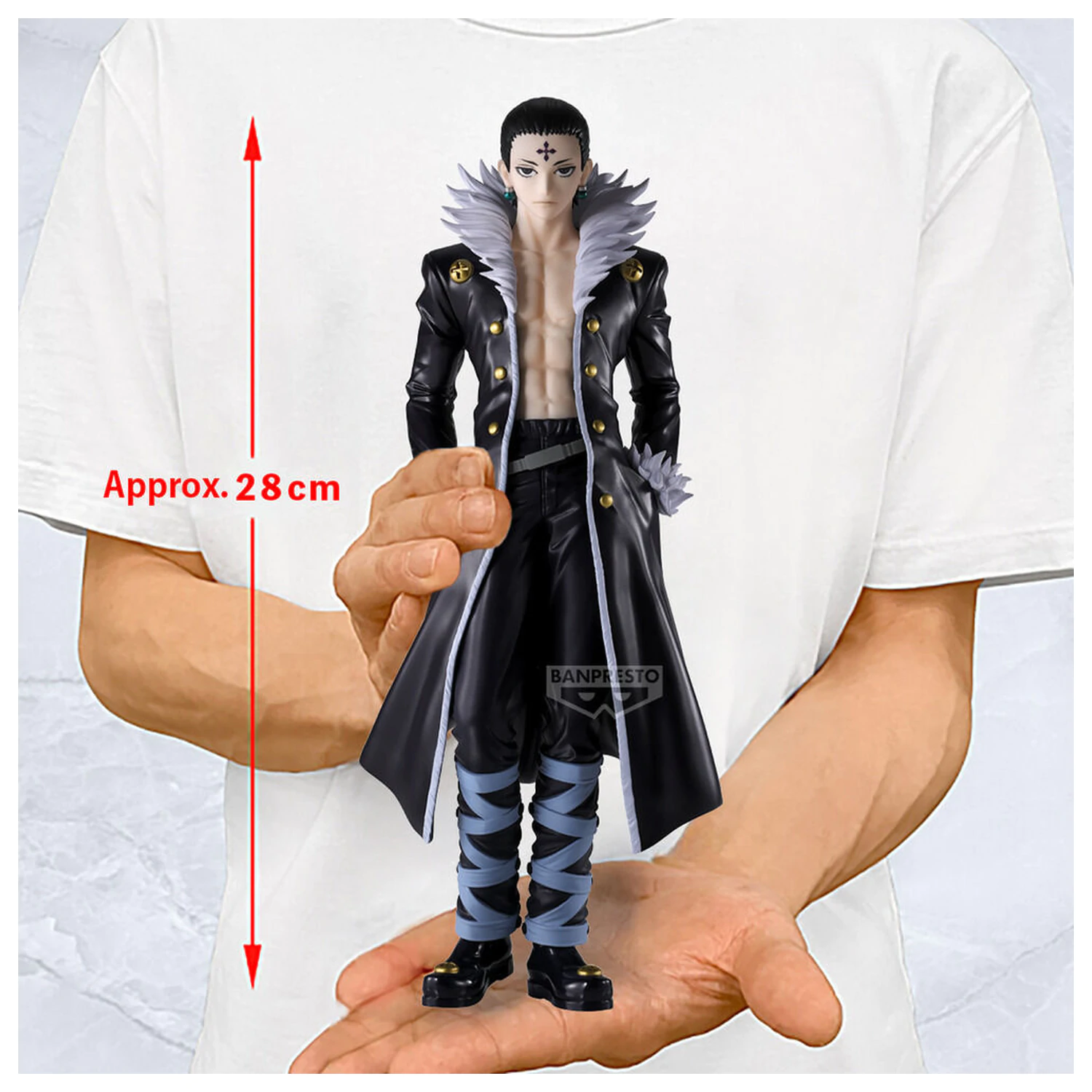 Hunter x Hunter Grandista QUWROF figure 28cm product photo