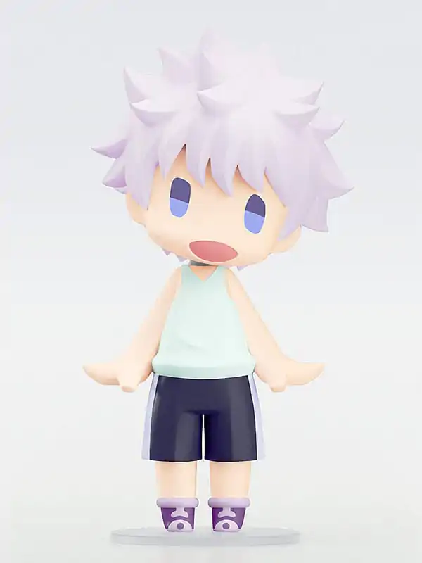 Hunter x Hunter HELLO! GOOD SMILE Action Figure Killua Zoldyck / Killua Zaoldyeck 10 cm product photo