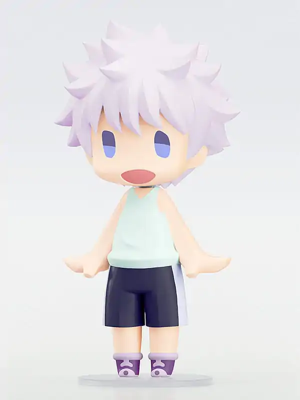 Hunter x Hunter HELLO! GOOD SMILE Action Figure Killua Zoldyck / Killua Zaoldyeck 10 cm product photo