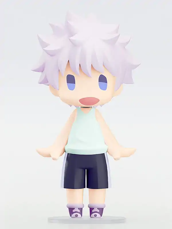 Hunter x Hunter HELLO! GOOD SMILE Action Figure Killua Zoldyck / Killua Zaoldyeck 10 cm product photo