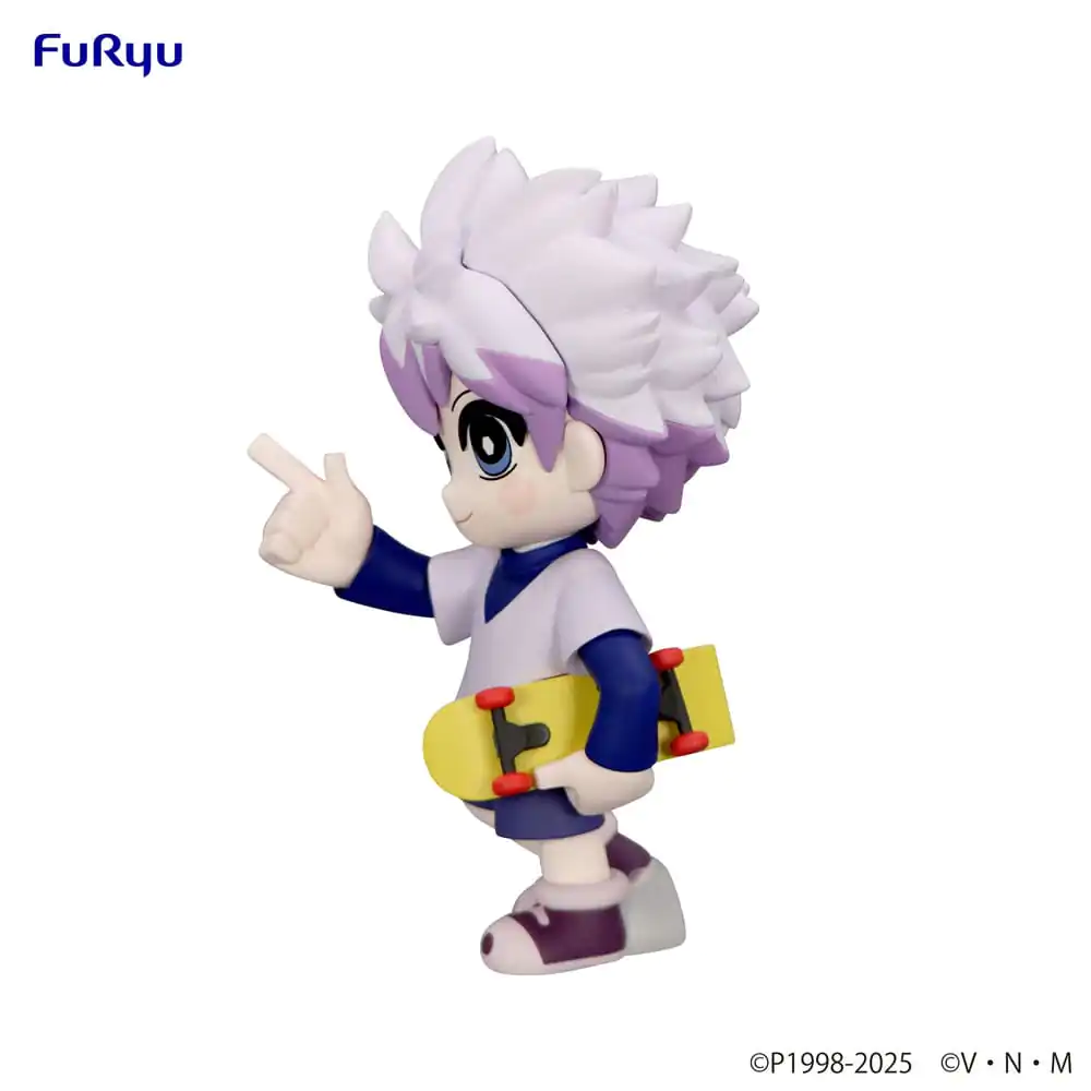 Hunter x Hunter Monotoon Bloo-me! PVC Statue Killua Normal Color Ver. 11 cm product photo