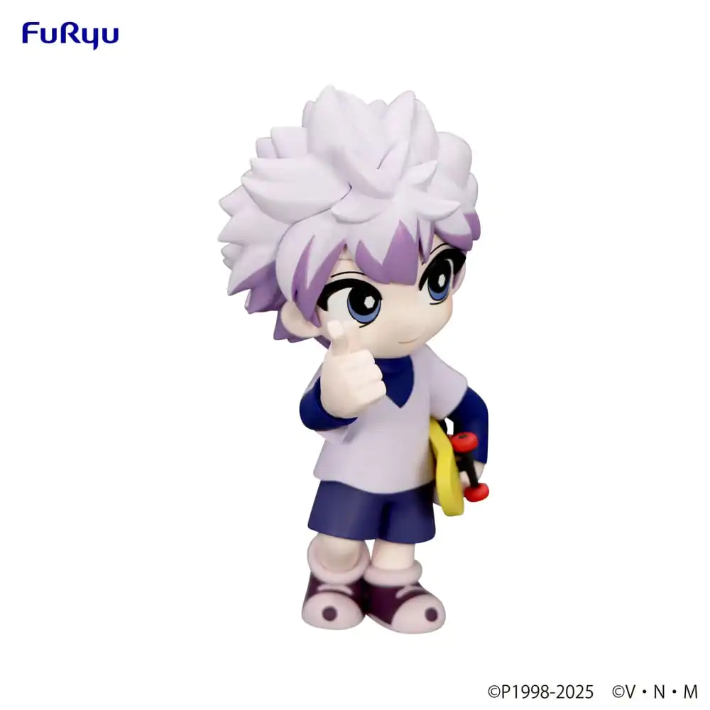 Hunter x Hunter Monotoon Bloo-me! PVC Statue Killua Normal Color Ver. 11 cm product photo