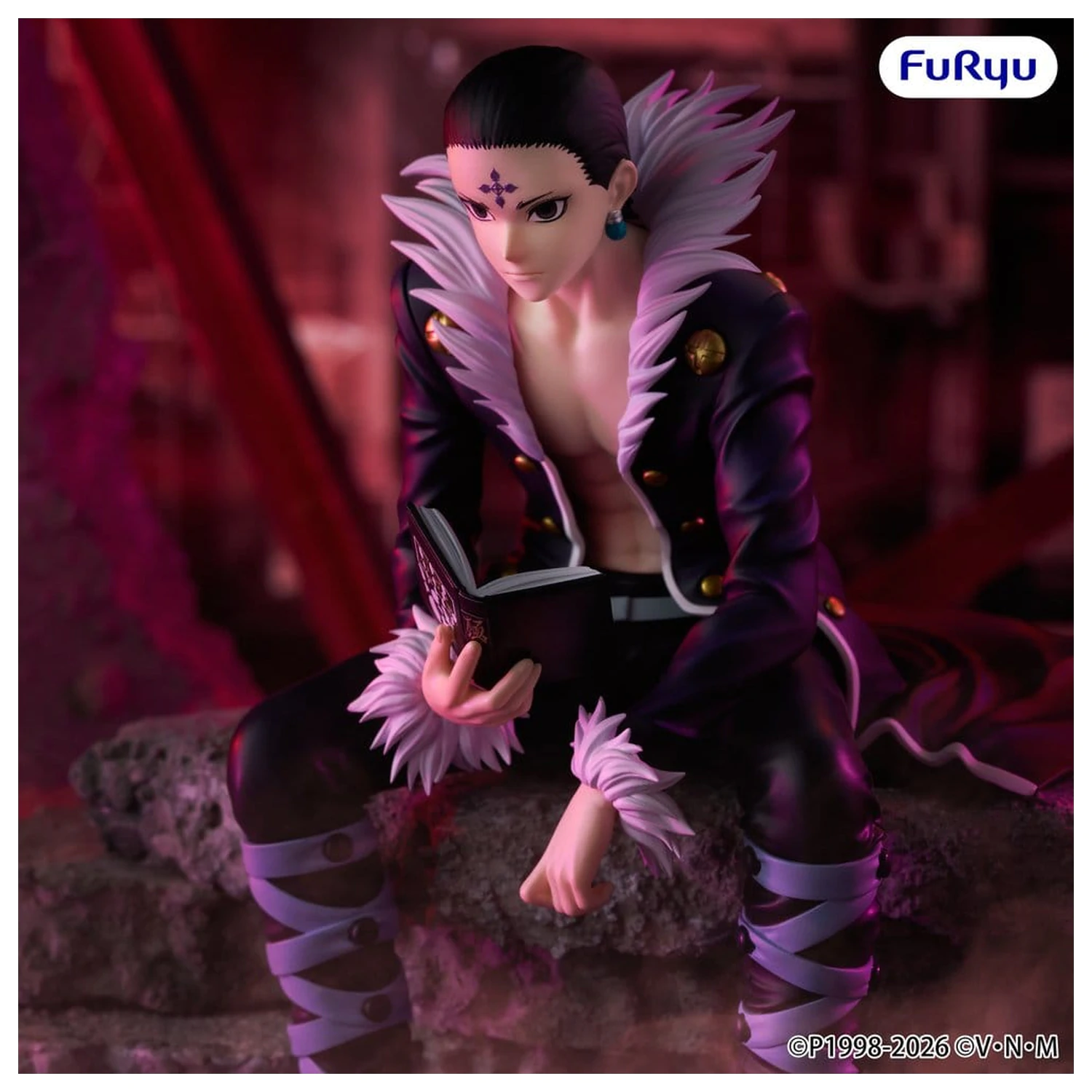 Hunter x Hunter Noodle Stopper PVC Figure Chrollo vol.2 14 cm product photo