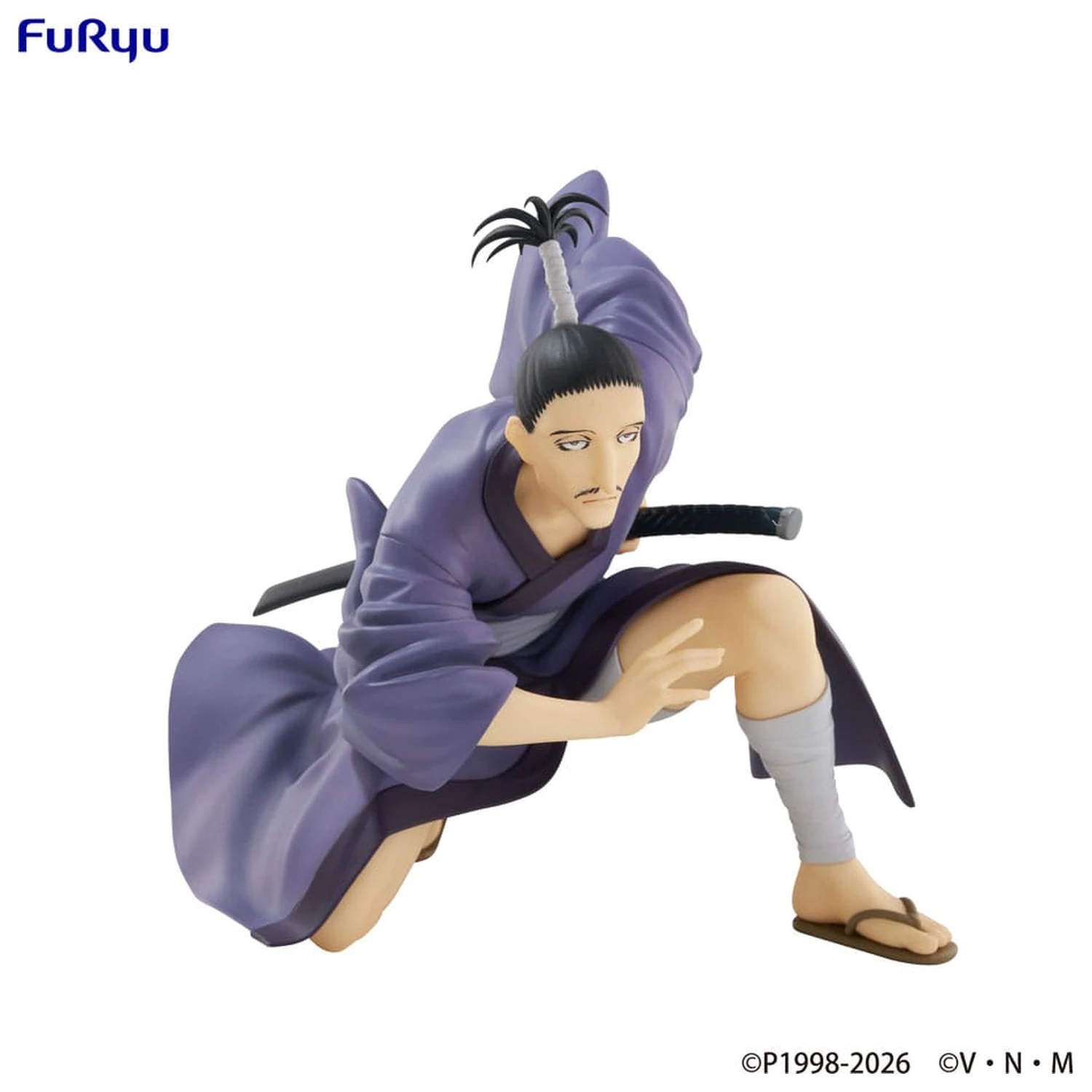 Hunter x Hunter Noodle Stopper PVC Statue Nobunaga 11 cm   product photo