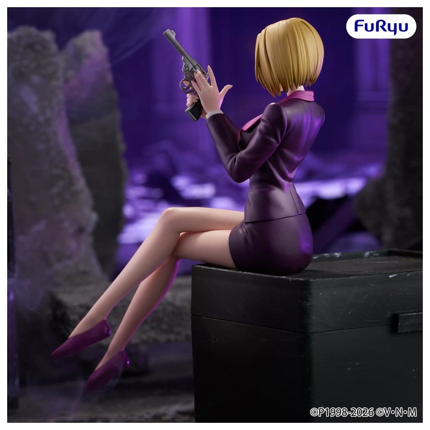 Hunter x Hunter Noodle Stopper PVC Figure Pakunoda 15 cm product photo