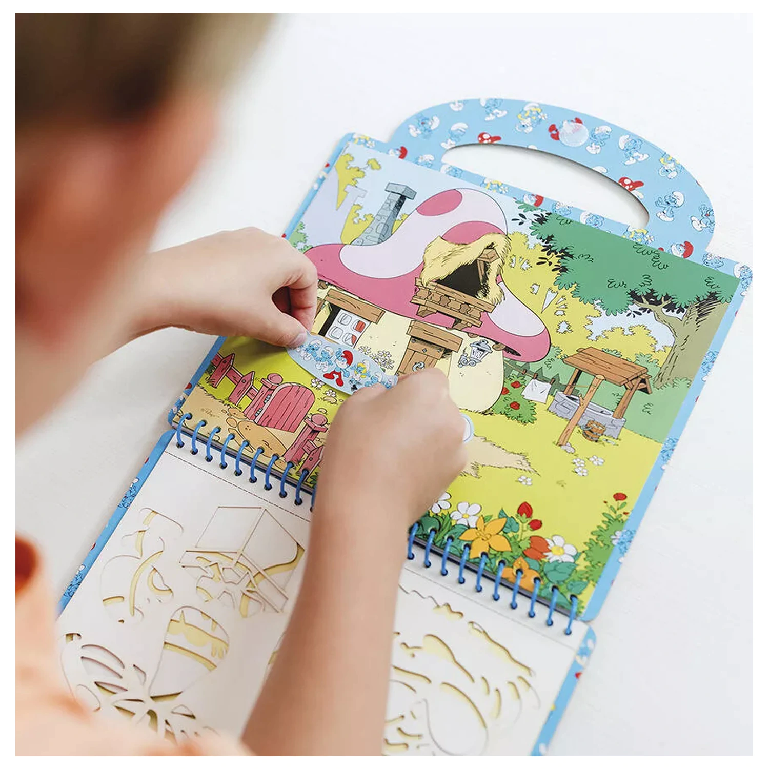 Smurfs Happy activity set product photo