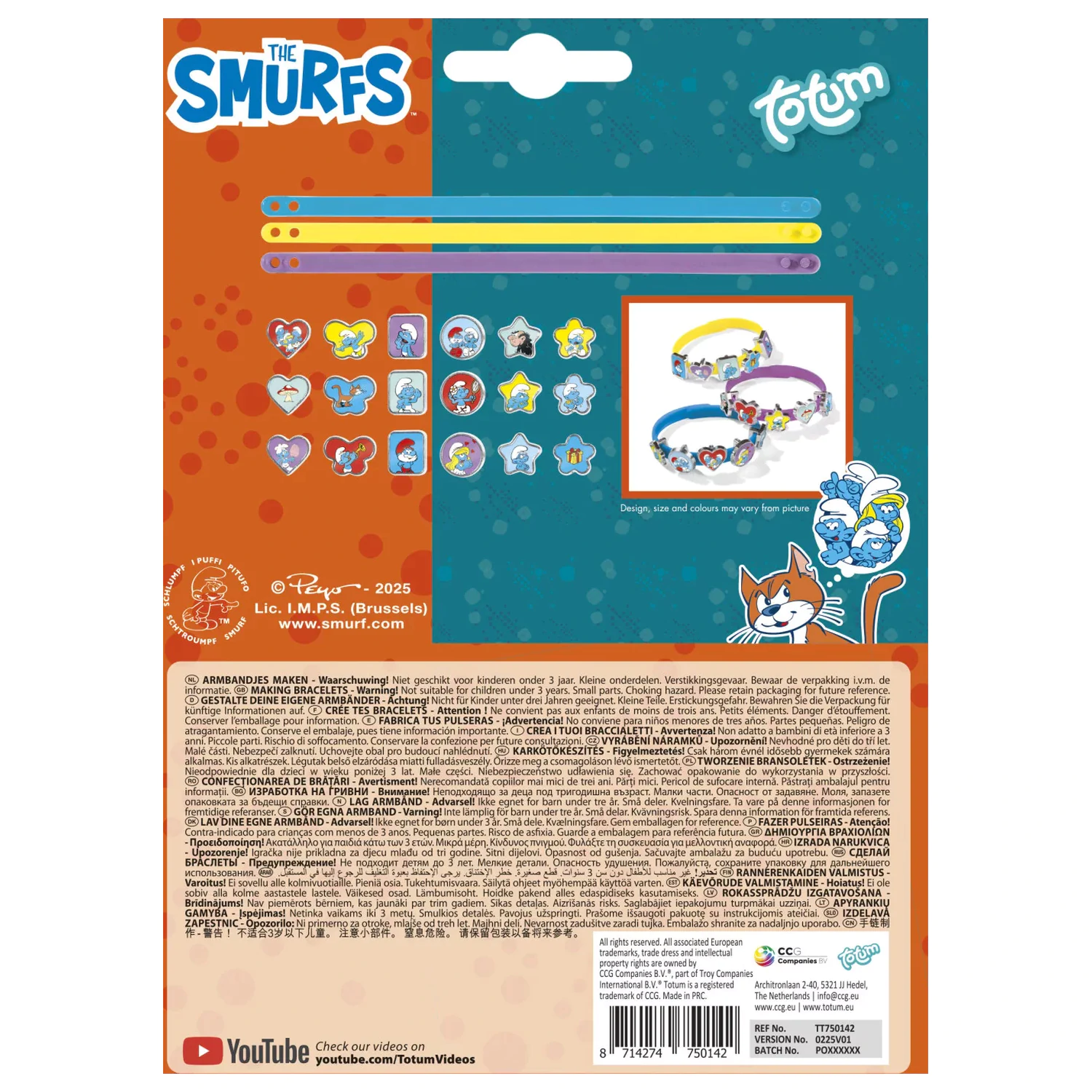 The Smurfs Happy Bracelet Maker Kit product photo