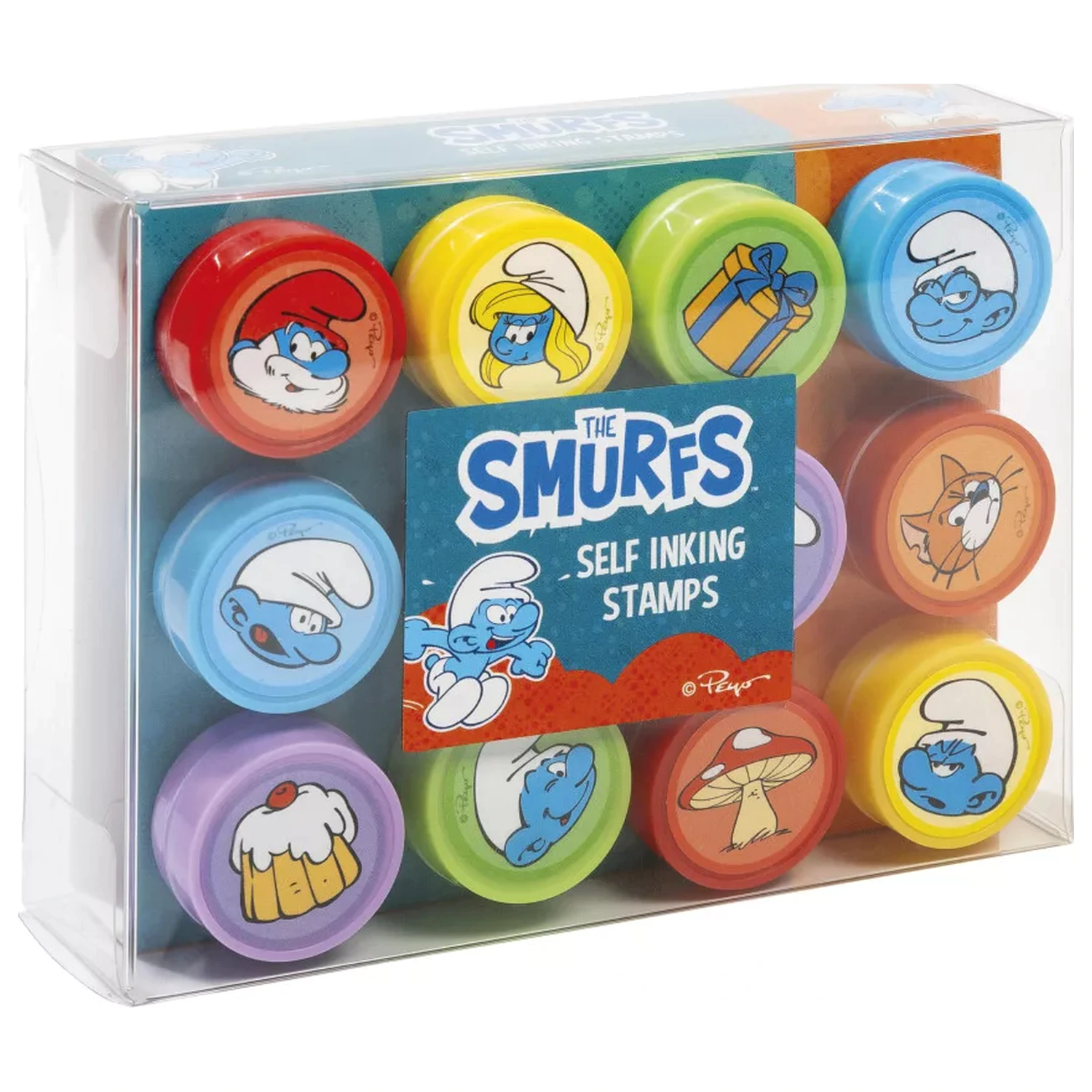 Smurfs Happy printing set 12 pcs. product photo