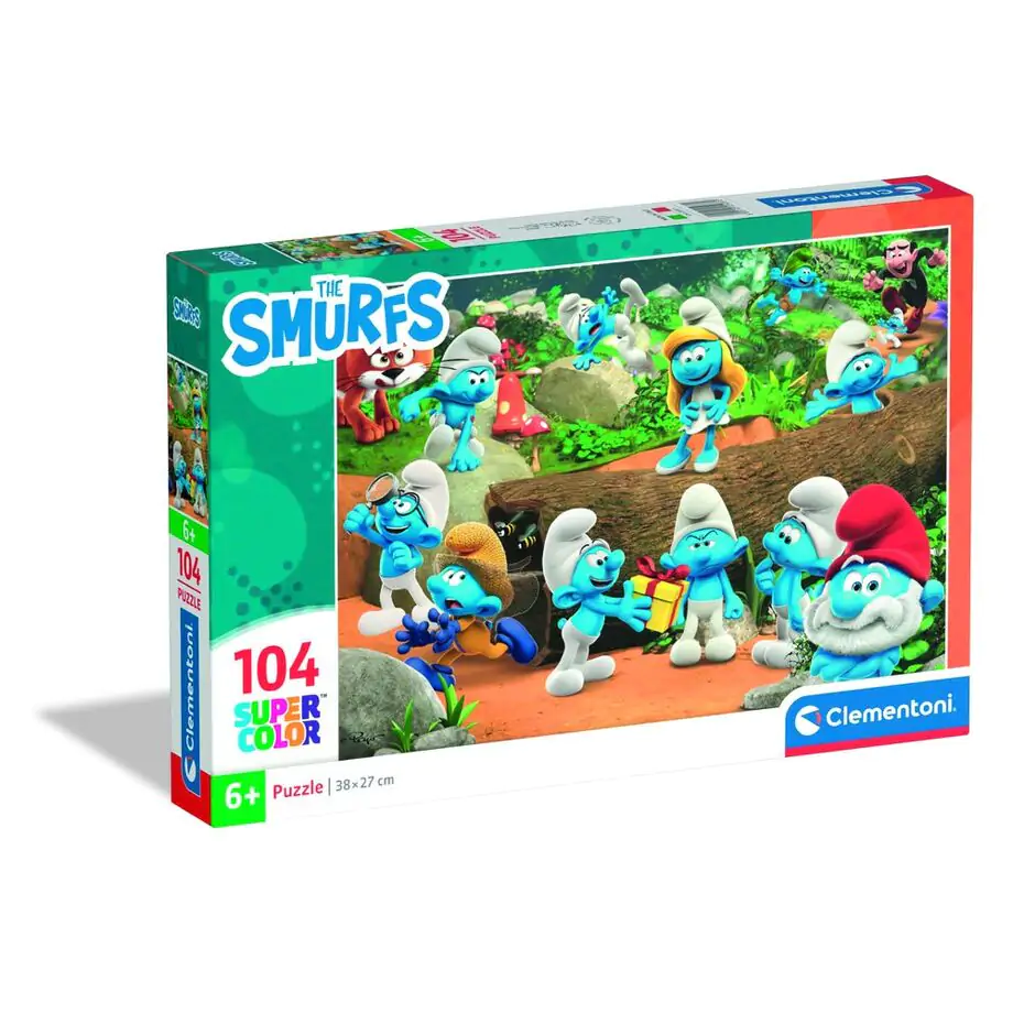 The Smurfs puzzle 104pcs product photo