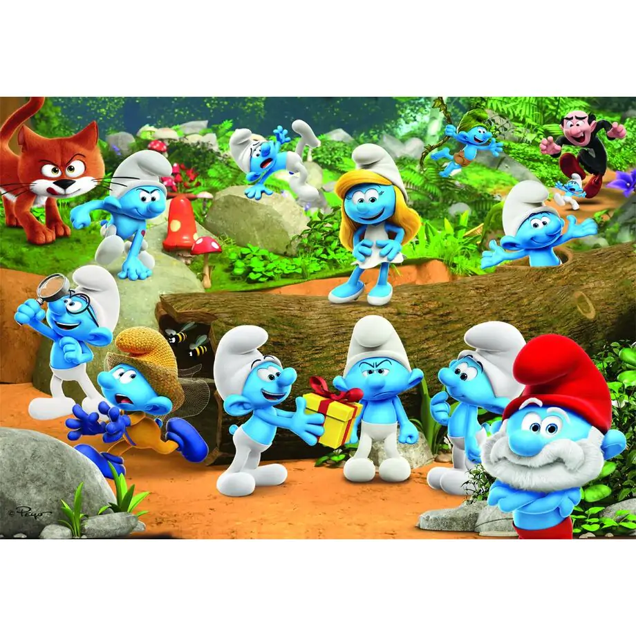 The Smurfs puzzle 104pcs product photo