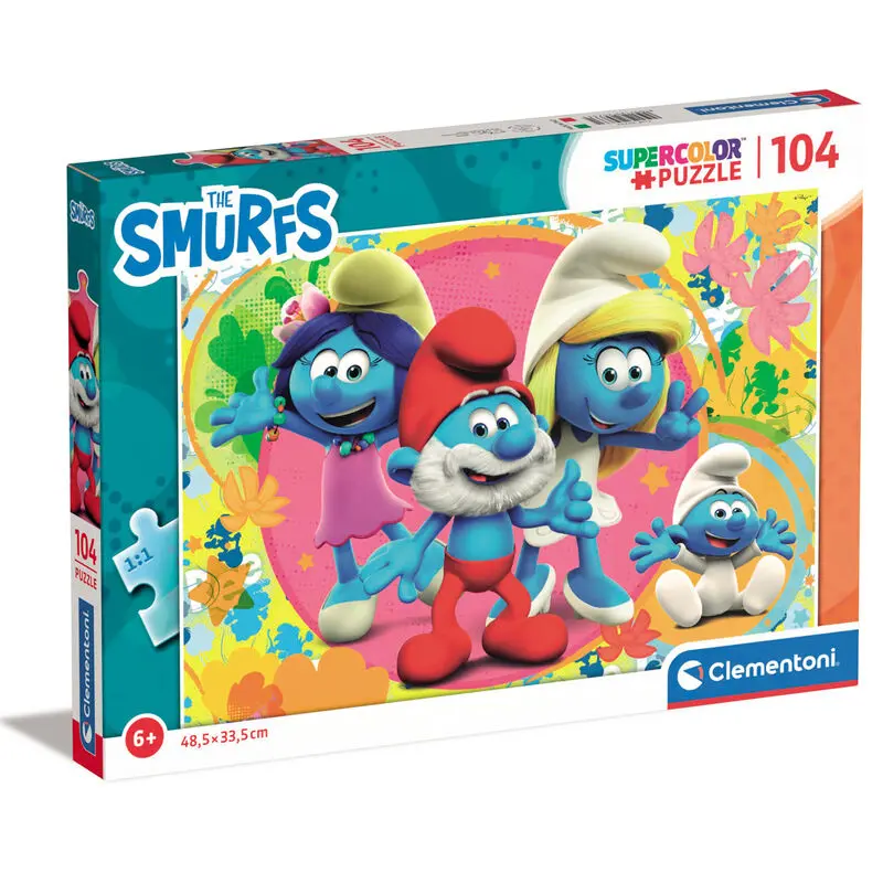 The Smurfs puzzle 104pcs product photo