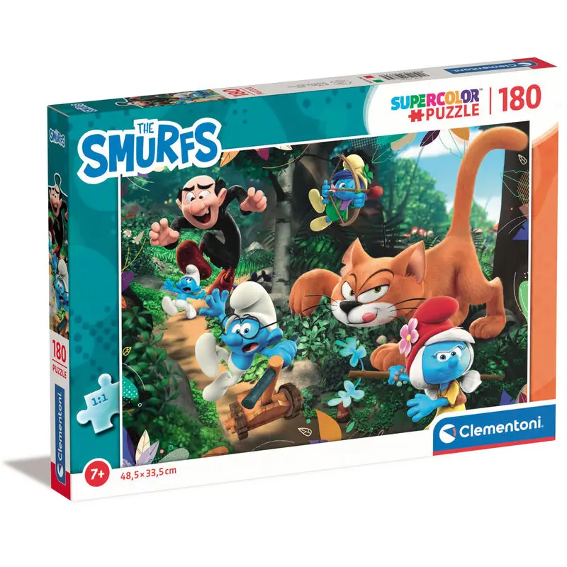 The Smurfs puzzle 180pcs product photo